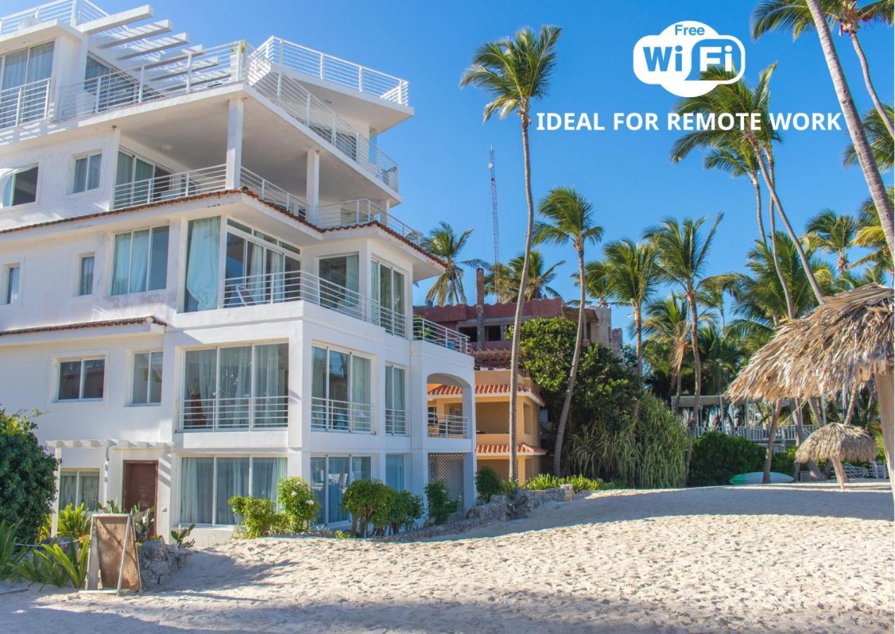 Prime Ocean View Punta Cana Apartments - 3-Bedroom Getaway With Private Terrace On Bavaro Beach 외부 사진