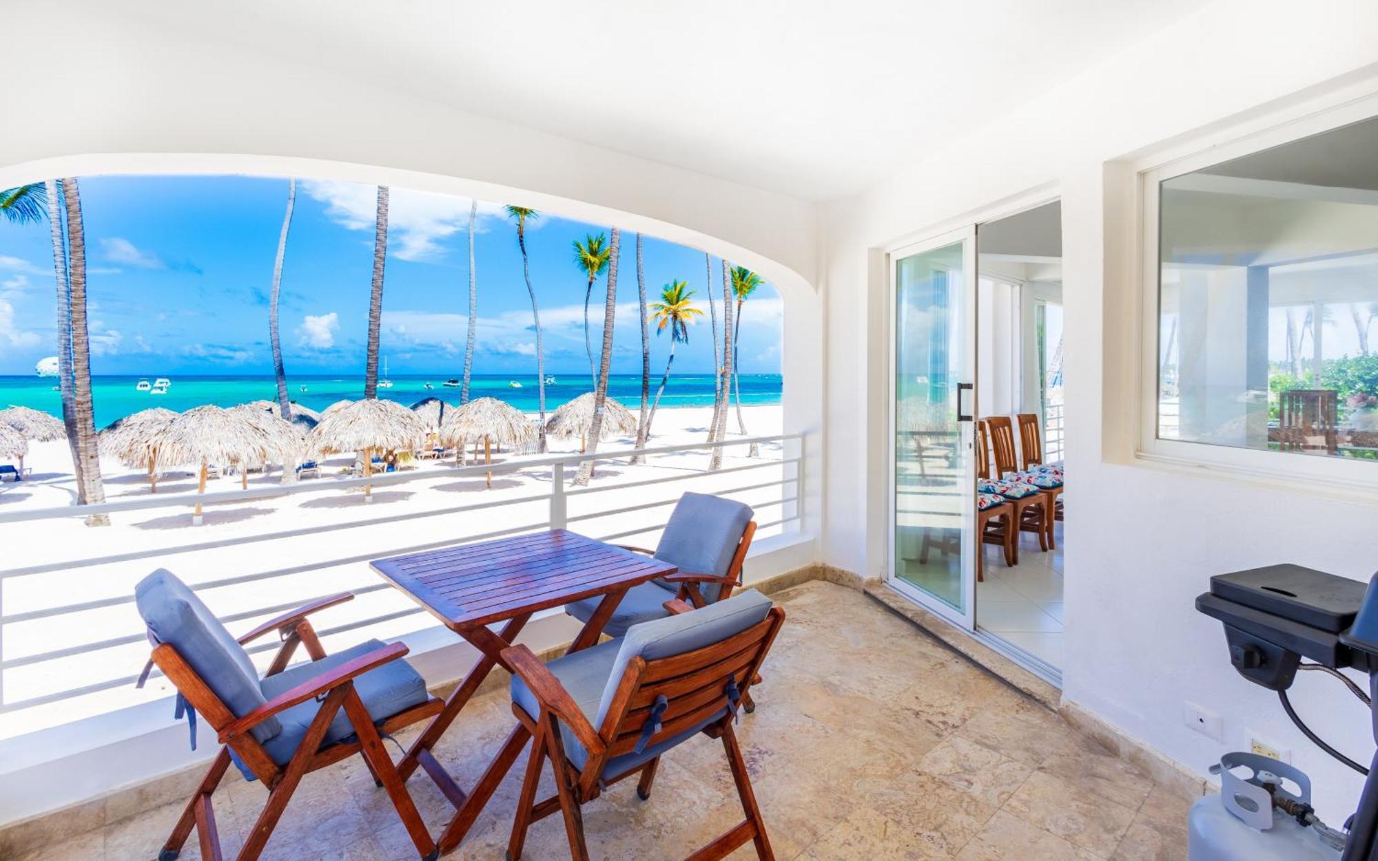 Prime Ocean View Punta Cana Apartments - 3-Bedroom Getaway With Private Terrace On Bavaro Beach 외부 사진